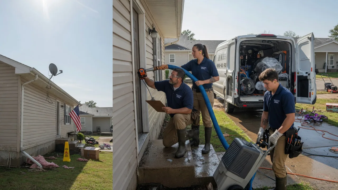 Ceiling Water Damage Restoration in Independence, LA near me
